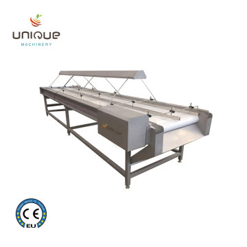 Hot Sales Potato Sorting Table Selecting Belt Conveyor