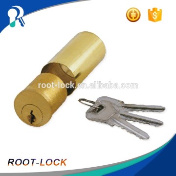 Round euro profile cylinder lock