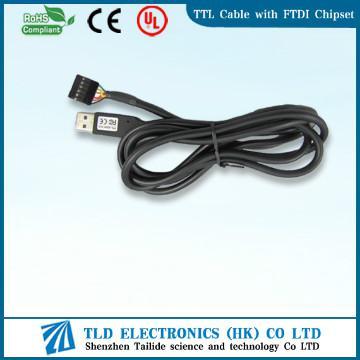 USB RS232 TTL Cable with FTDI Chipset