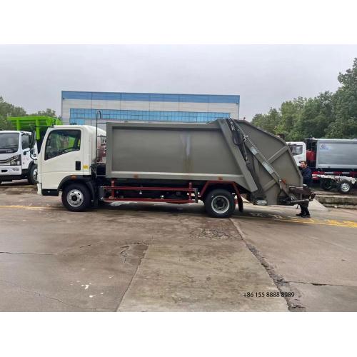 HOWO 4x2 rear loading compressed truck