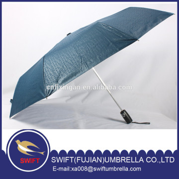 Auto Open Auto Close Cheap Polyester Fabric Fold Umbrella