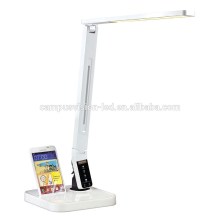 SAMSUNG dock quick recharge/4 Color temperatures/9 LCD brightness adjustable/11w eye-care/60 mins timer led table lamp with USB