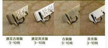 Furniture hardware alloy  coat hanger rack clothes hook