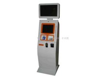 Self Service Cion Change Lottery Vending Retail Mall Dual Screen Kiosk / Kiosks