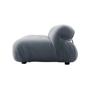 Cassina Soriana Three Seater Fabric Sofa Replica