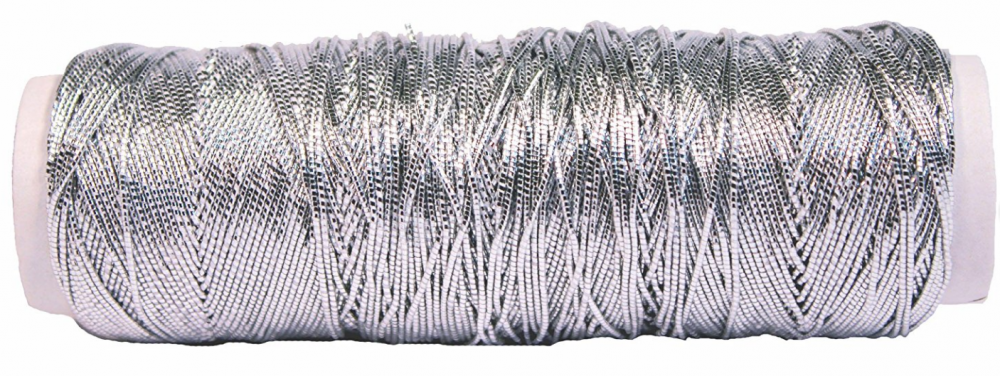 Provide silver metallic elastic cord for packaging