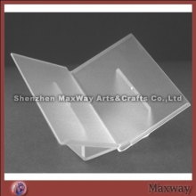 Durable V-shaped Acryl/Perspex Brochure/Leaflet/Book Display Holder/Stand