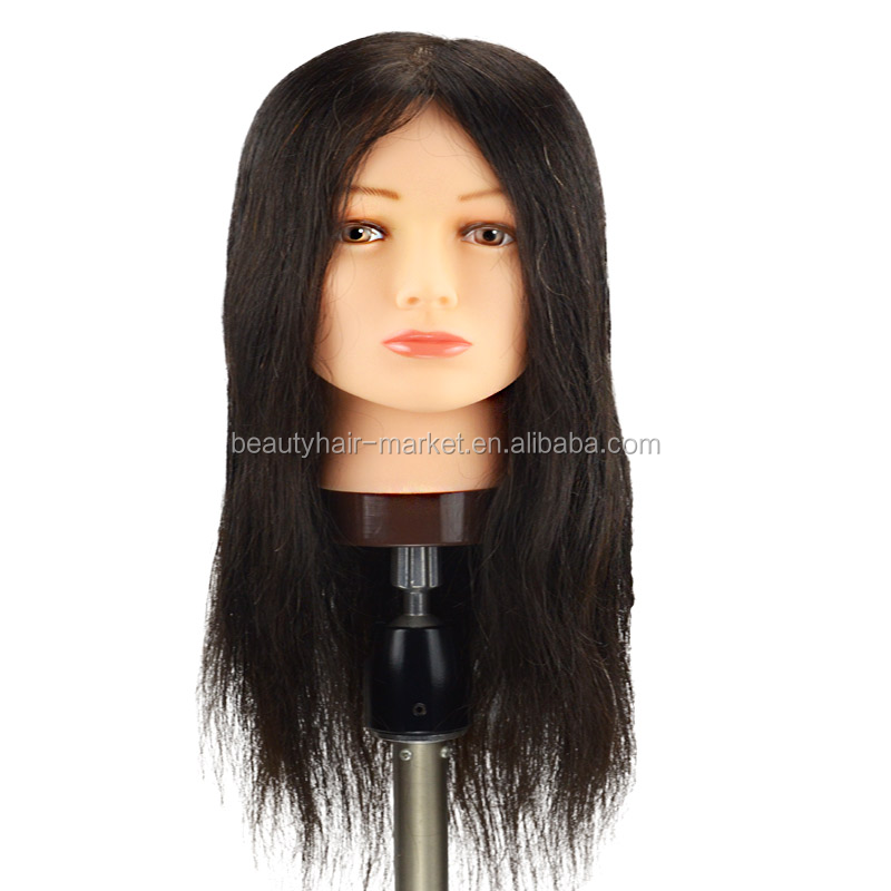 2020 Hot Sale 100% Human Hair Training head Wig Display Head Mannequin