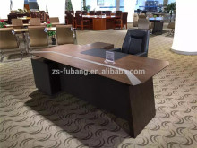 2016newest items, Office table with veneer, wood color
