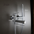 Chrome Finish Hot And Cold Shower tap