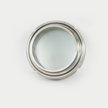 Round thread welded sight glasses