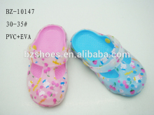 2015 (BZ-10147) Newest Fashion Kid pvc Clogs sandal