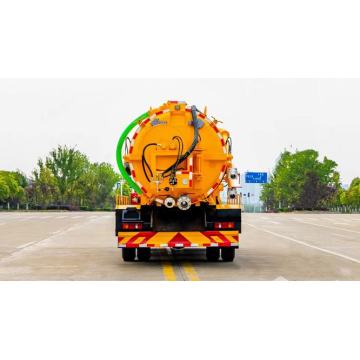 Dongfeng 10000L 12000L Camión de succión de aguas residuales