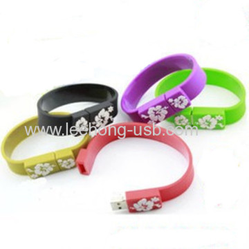 Customized Silicone Bracelets Usb Bracelets 2gb?