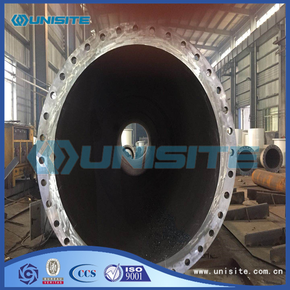 Straight Structural Steel Pipe With Flange