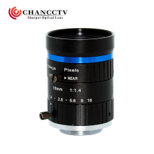 10MP 16mm F1.4 C Mount Machine Vision Lens