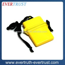 promotional plastic custom waterproof container