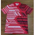 Polyester Mann Polodruck benutzerdefinierte T-Shirt Kleidungsstück