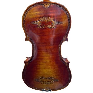 Studentens nybörjare fiol 4 4 Grundläggande OEM Wood Brazil Face Material Violin