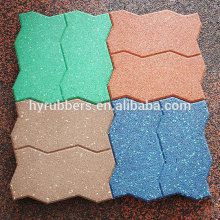 China Recycled rubber tile