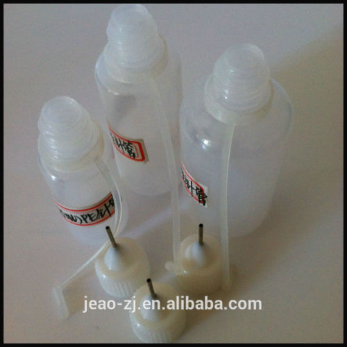 Plastic e-liquid bottle with needle tip taizhou supply