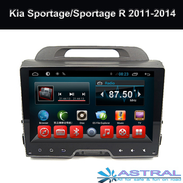 Factory Android 6.0 Glonass GPS Navigation Head Unit Kia Sportage