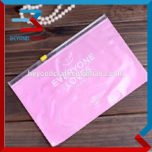 custom poly envelopes pvc bags with zip lock folder