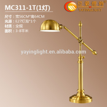 brass standing lamp nightstand,decorative parlor brass floor lamps 2016