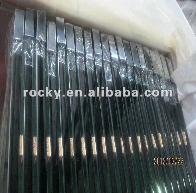 8mm 10mm 12mm Laminated tempered Storefront Glass with EN12150 12600