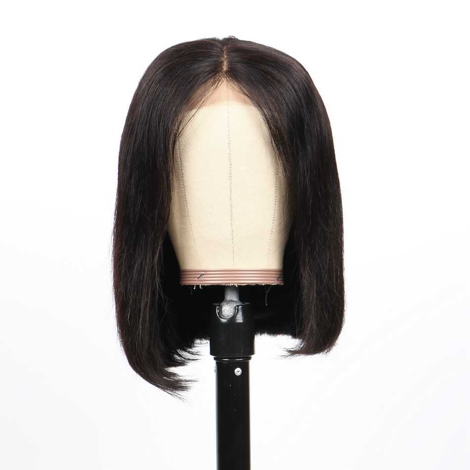 Short Curly Lace Wig Human Hair Bob Cut 13*4 4*4 Frontal Wigs With Baby Hair Virgin Brazilian Bob Curly Lace Front Wig
