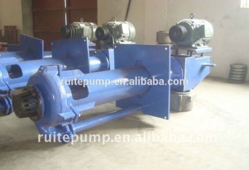 Submersible mine sump slurry pump