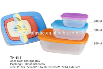 Set Of 3 Rect Storage Box TH-517