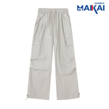 Comfortable Loose Wide-Leg Cargo Pants for Workwear