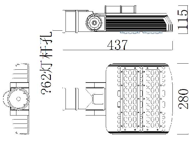 80W LED Street Lights Factory