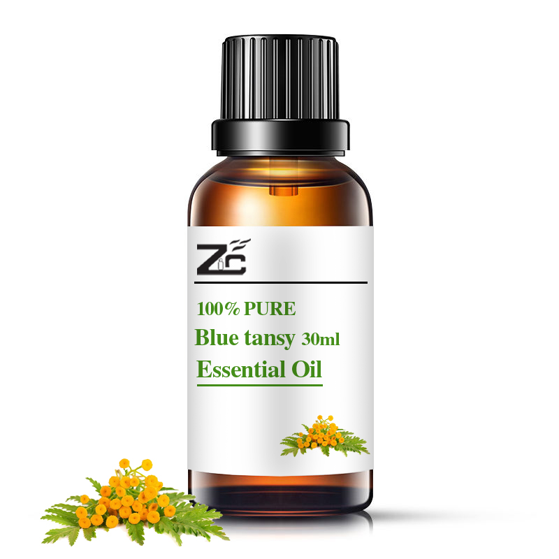 Huile essentielle de la tansy bleue pour les soins de la peau