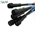 M12 Injection Waterproof Connector for LED Lights