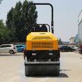 Factory Afford 1.5 ton Double Drum Compactor Vibratory Soil Road Roller