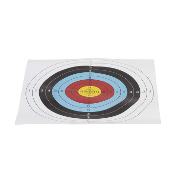 40x40cm Colored Bow and Arrow Shooting Target Paper