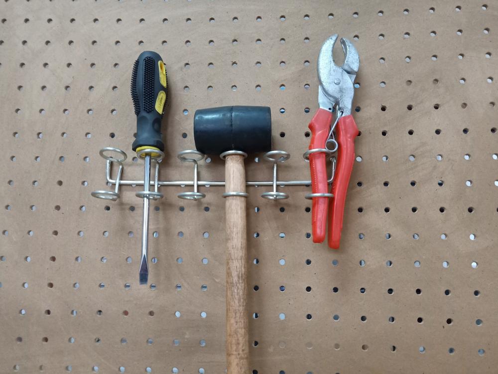 Multiple Tool Holder Peg Board