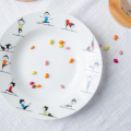 요가 접시 그릇 찻잔 정밀한 중국 귀여운 접시