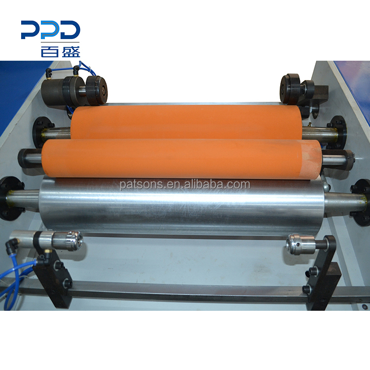 China Supplier Semi-Automatic 1.5kw PE Cling Wrap Roll Manufacturing Machine