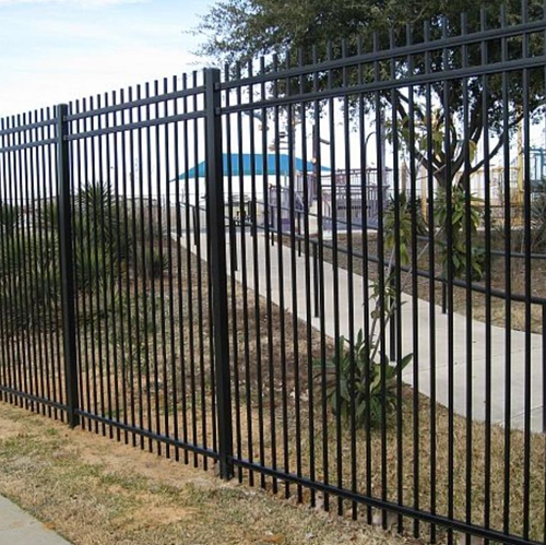 Steel Pipe Yard Fence