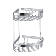 Bathroom Corner Aluminum Shelf for Network Cables