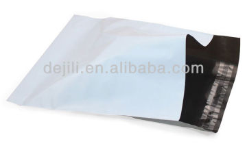 Grey plastic mailling express courier bag