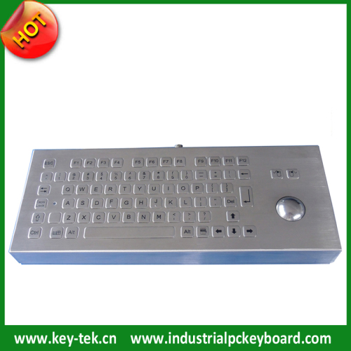 Ticket Vending Machines Keyboard with Trackball