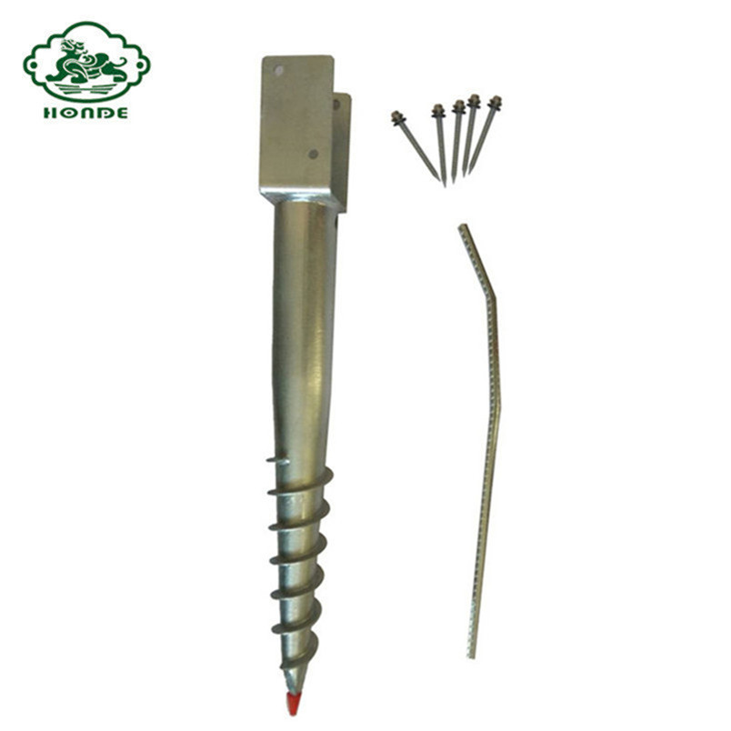 Hot-positi Post Hole Earth Screw Anchors