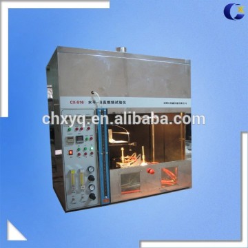 Plastics Flammability Tester Vertical Horizontal Burning Test Instrument