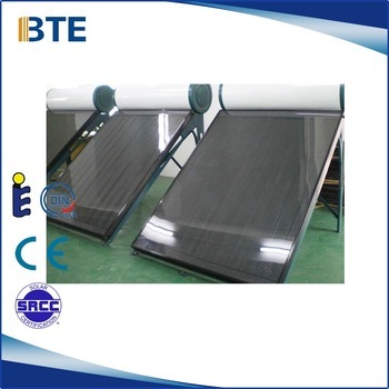 China flat plate solar powered water pump heaters