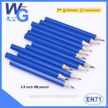 3.5" HB pencil with blue painting