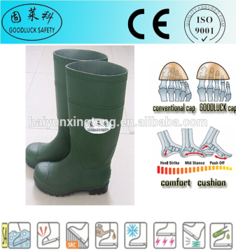 Rigger Style Men Rubber Gumboots, Wellington Boots, Water Boots